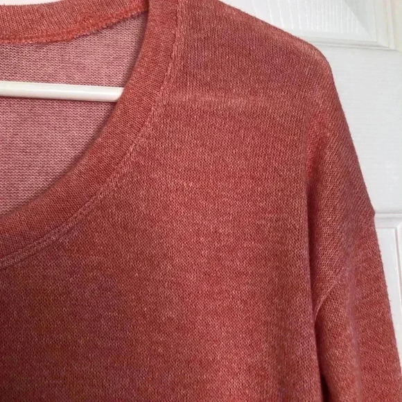 Old Navy Peach Shirt 3/4 Length  Sleeves Size XS - Picture 4 of 16